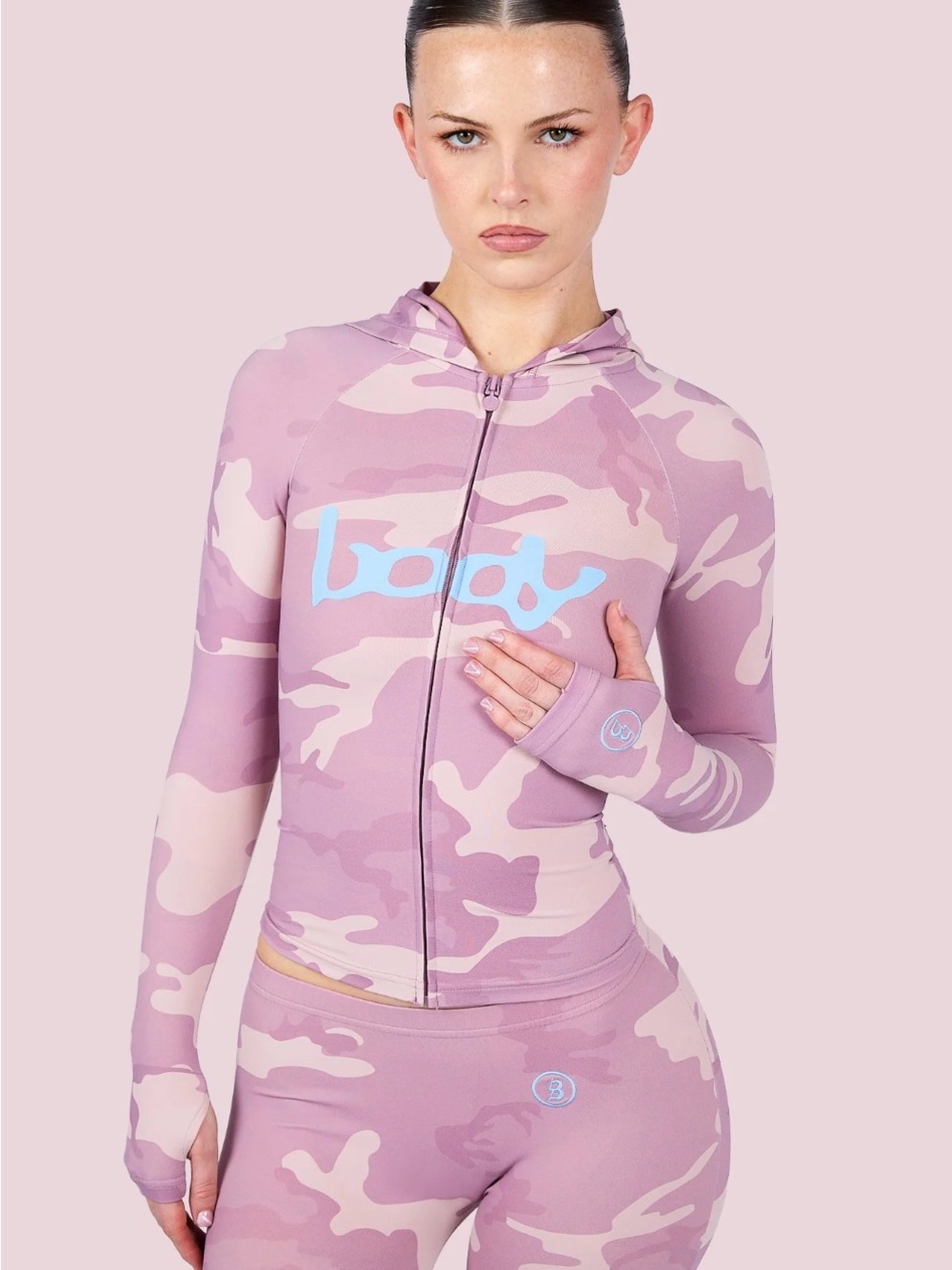 Pink Camo Body By Raven Set